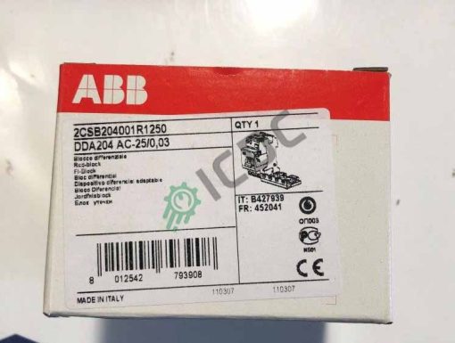 ABB 2CSB204001R1250 - DDA204 | In Stock in ICDC!