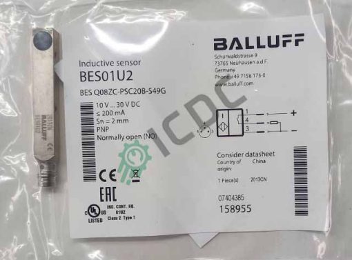 BALLUFF BES01U2-BESQ08ZC-PSC20B-S49G | In Stock in ICDC!