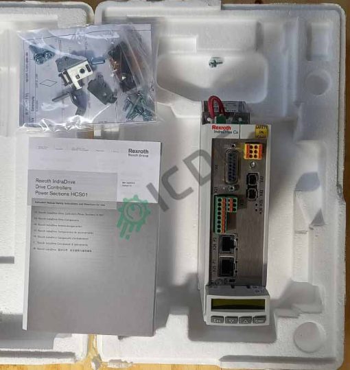 BOSCH REXROTH - R911340077 - HCS01.1E-W0008-A-03-B-ET-EC-NN-S4-NN-FW - Electronic Drivers - ICDC-039400 - New - Image 2