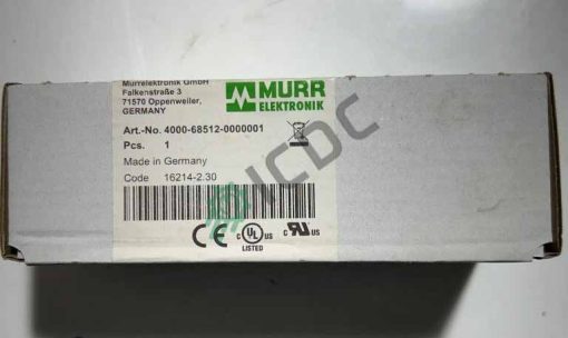 MURR ELEKTRONIK - 4000-68512-0000001 - Electrical Equipment - ICDC-045522