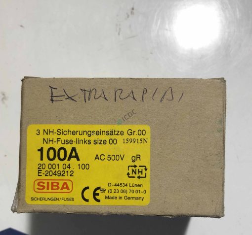 SIBA 20 001 04.100 | Available in Stock in ICDC!