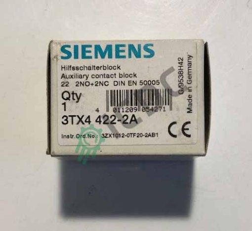 SIEMENS - 3TX4422-0A - Electrical Connectors-Contactors - ICDC-045534