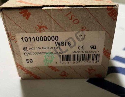 WEIDMULLER - 1011000000 -  WSI6 Electrical Fuses - ICDC-045663