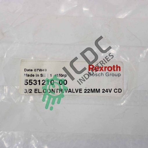 BOSCH REXROTH - 5531210100 - Electromechanical - Solenoid Valve | ICDC-050113 - Image 2