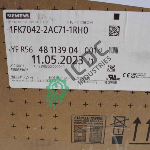 SIEMENS - 1FK7042-2AC71-1RH0 - SIMOTICS S Electric Motor | ICDC-050152 - immagine 2