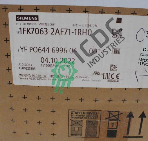 SIEMENS - 1FK7063-2AF71-1RH0 - SIMOTICS S Electric Motor | ICDC-050150 - immagine 2