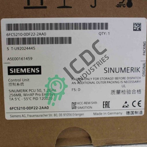 SIEMENS - 6FC5210-0DF22-2AA0 - SINUMERIK Electronic PC | ICDC-050156 - immagine 2