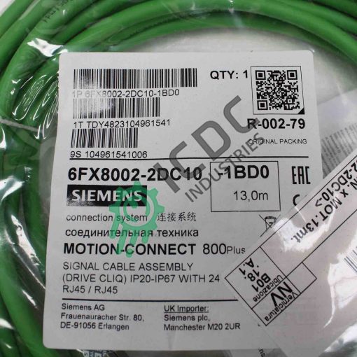 SIEMENS - 6FX8002-2DC10-1BD0 - Electrical Cable | ICDC-050173 - Image 2
