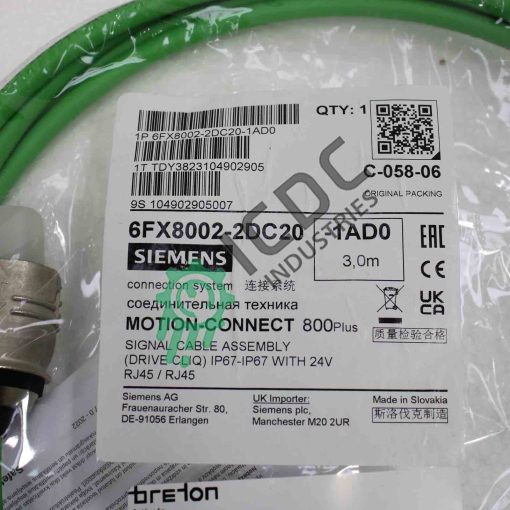 SIEMENS - 6FX8002-2DC20-1AD0 - Electrical Cable | ICDC-050177 - Image 2