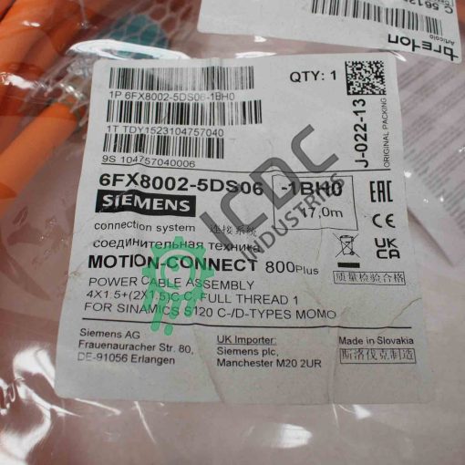 SIEMENS - 6FX8002-5DS06-1BH0 - Electrical Cable | ICDC-050164 - Image 2