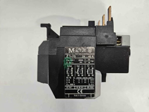 Thermal Relay Z1-40 | 32-40A … see our DescriptionLead Time:Next Day Shipping + DHL Express Transit Time