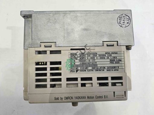 Inverters OMRON YASKAWA CIMR-J7AZ20P4 SPEC:20P40 Art. VS Mini J7 by OMRONLead Time:Next Day Shipping + DHL Express Transit Time
